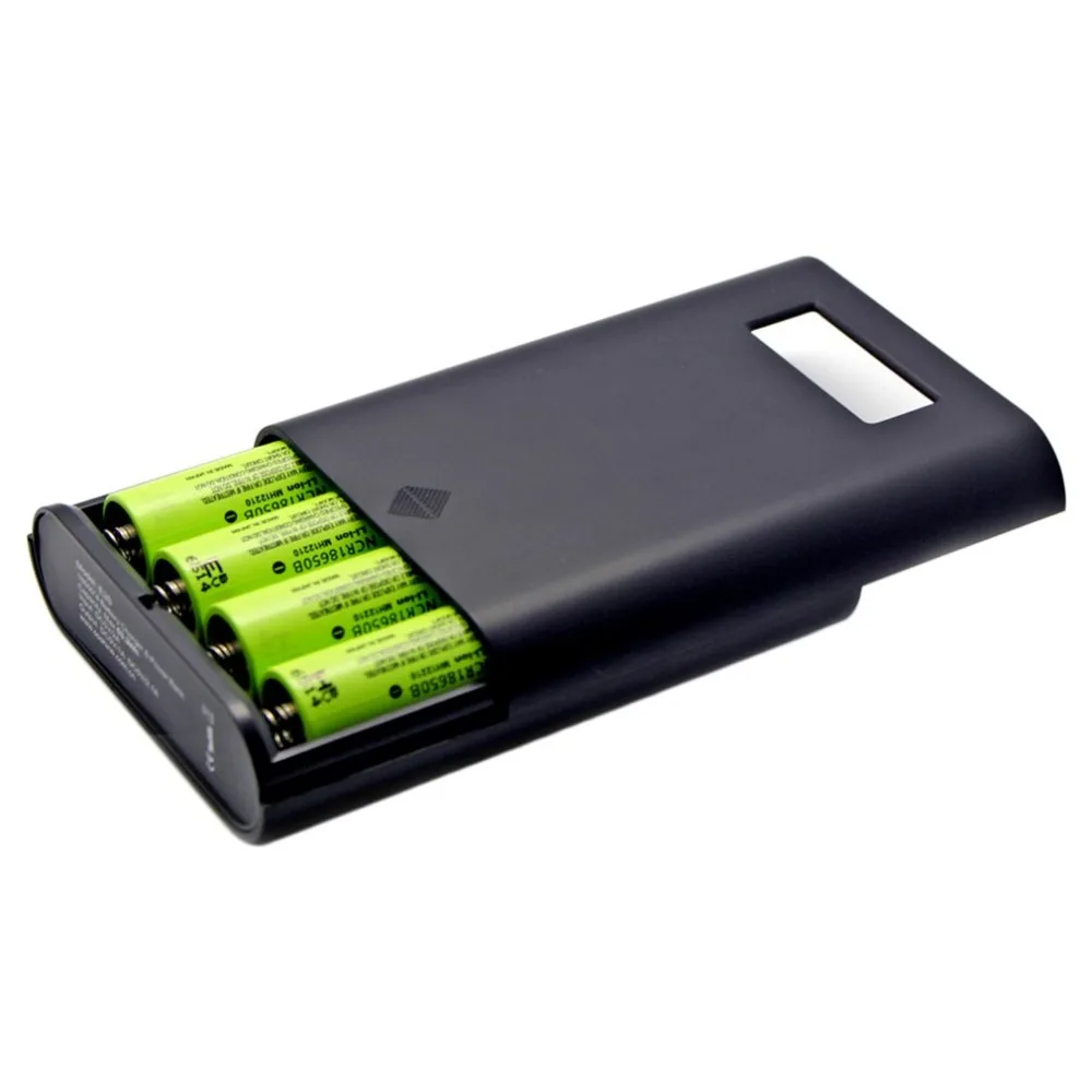

Black Plastic Soshine E3S LCD Display Replaceable Batteries Professional Charger For 4 Pieces 18650 Batteries