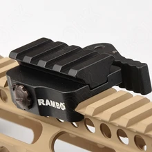 Алюминиевая красная точка зрения Область Пикатинни База для рейки адаптер M8958