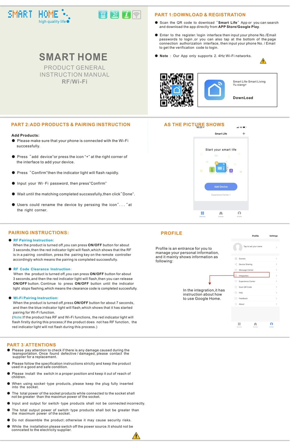 BINGO WIFI MANUAL smart home 1000