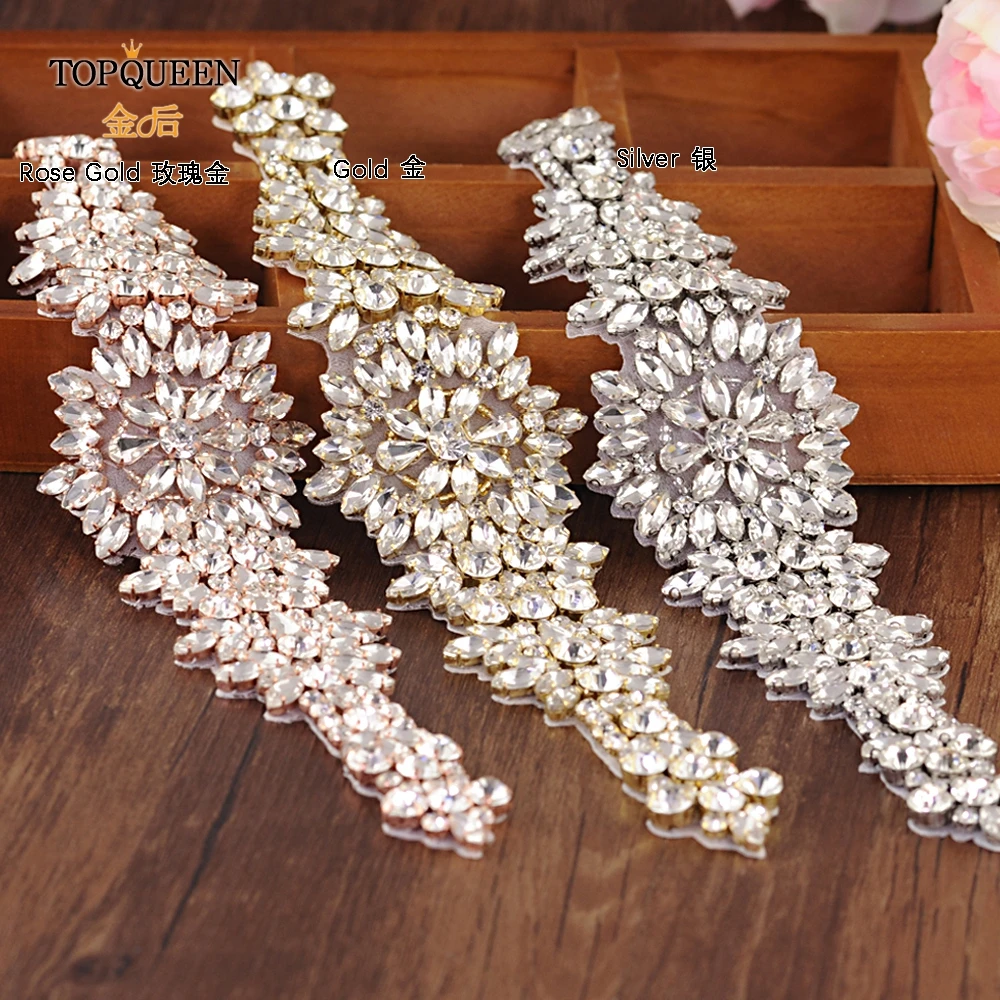 

TOPQUEEN FREE SHIPPING S319 New Arrivel Rhinestones Wedding Belts Wedding sashes,Rhinestones Bridal Belts Bridal Sashes