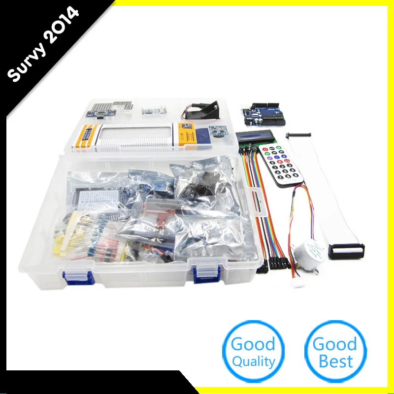 

For Arduino Starter Kit for Arduino Mega2560 UNO Nano with Tutorial / Power Supply / Stepper Motor