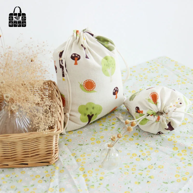 Green tree owl 100% cotton bag Travel Accessories Clothes underwear shoes kids toy Storage Pouch Luggage Packing Organizers bag Green tree owl 100% cotton bag Travel Accessories Clothes underwear shoes kids toy Storage Pouch Luggage Packing Organizers bag