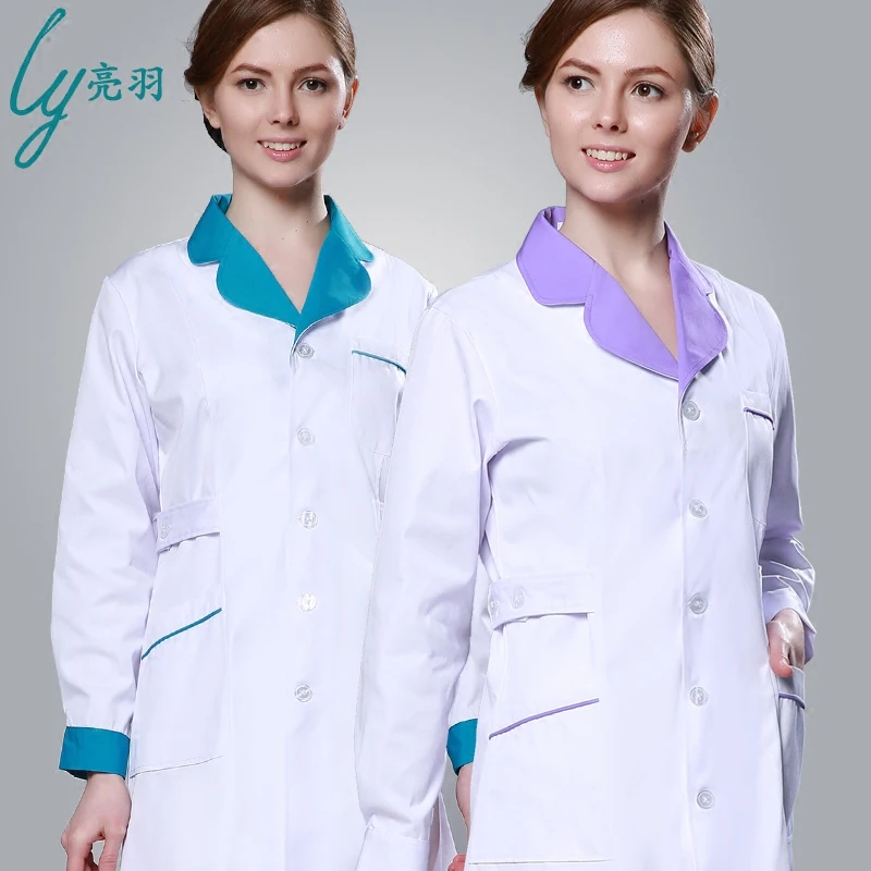 Buy Lady Doctor Jackets Women Nurse Coats Long Medical