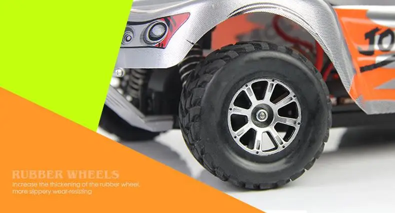 Ewellsold Wltoys A969 Vortex 1/18 2,4G 4WD Электрический Радиоуправляемый автомобиль короткий ход грузовик RTR