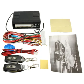 

Universal Keyless Entry System Car Alarm Systems Device Auto Remote Control Kit Door Lock Car Central Locking And Unlock