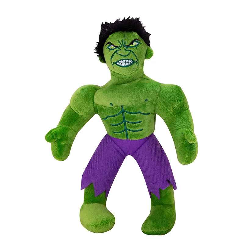 

11.81" The Avengers Hulk Iron Man Spiderman Plush Dolls Marvel Moive Figure Model PP Cotton Toys For Children Kids