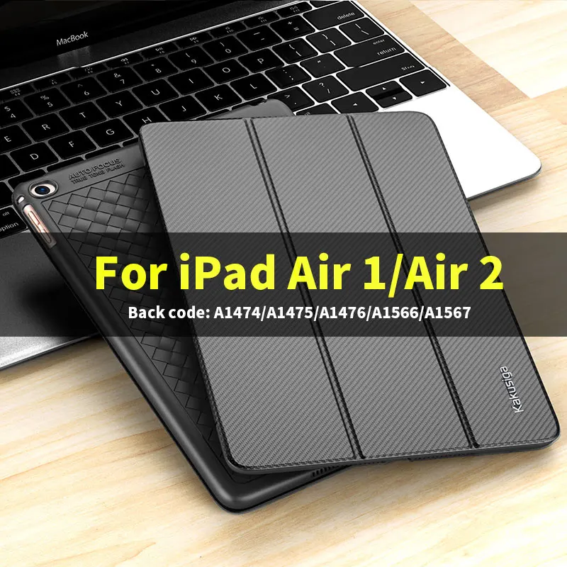 For Air 1 Air2 Ультра тонкий охлаждения Тканые Чехол для Apple iPad 9,7 чехол для iPad Air 1 2 Smart магнитная кожа чехол для iPad Pro 9,7 - Цвет: For Air 1 Air2