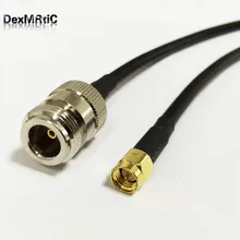 RF SMA Мужской к N женский косичка кабель RG58 беспроводной маршрутизатор 50 см