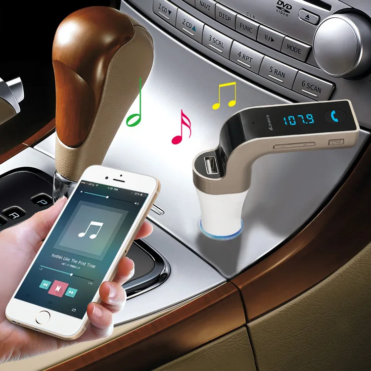 Автомобиль с завода-изготовителя Новинка G7 MP3 Bluetooth MP3 Bluetooth Hands-Free Car MP3 гарантия качества