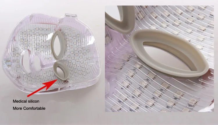LED Mask details