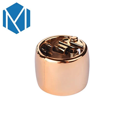 1pc Rose Gold М мизм хвостик в стиле Punk держатель открывающийся светильник пластиковое кольцо для волос повязка для волос женские аксессуары для волос повязка для волос резинка для волос - Цвет: 1pc Rose Gold