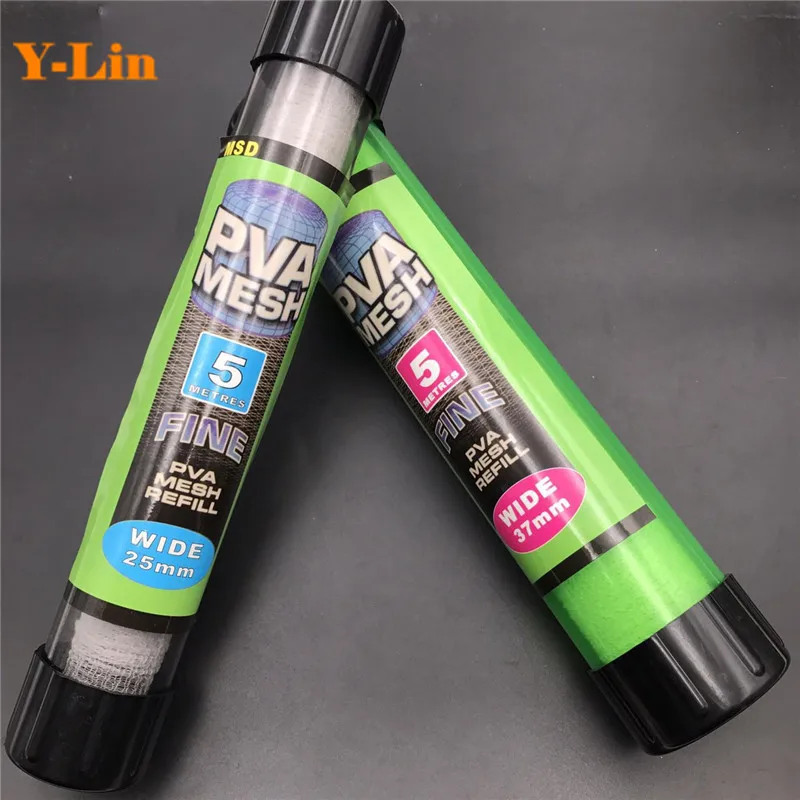 

Carp fishing PVA mesh tube bag Bait pellet boilies For Carp PVA string Kit Baiting System rocket Feeder with Plunger