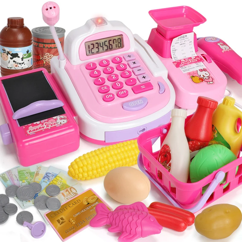 pretend checkout counter