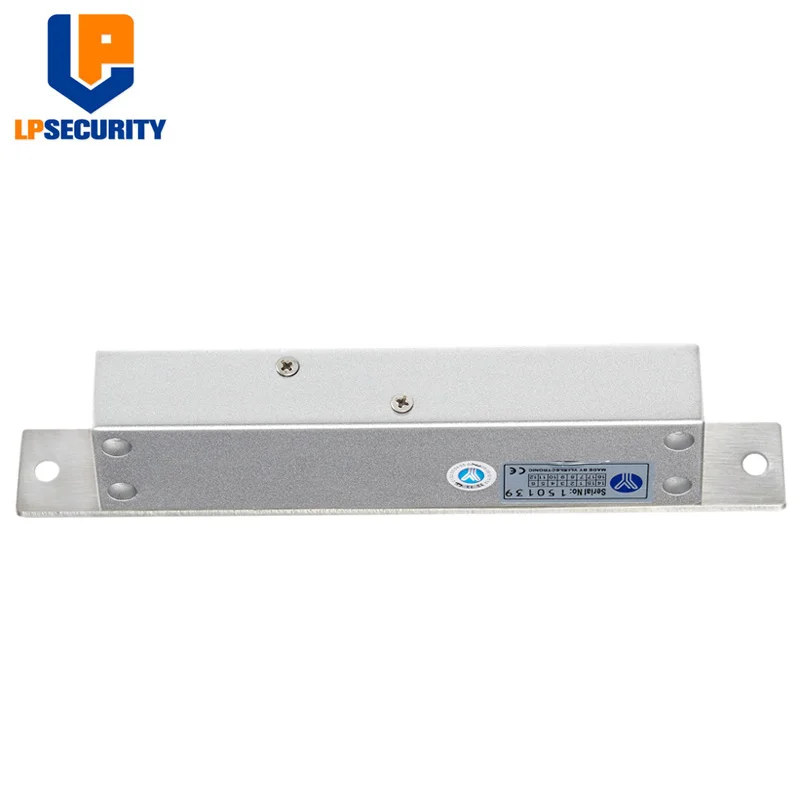 LPSECURITY DC12V Fail Safe/Secure Sturdiness Электрический Болт замок NO/COM Singal выход 1000 кг/2204lb для узкой двери