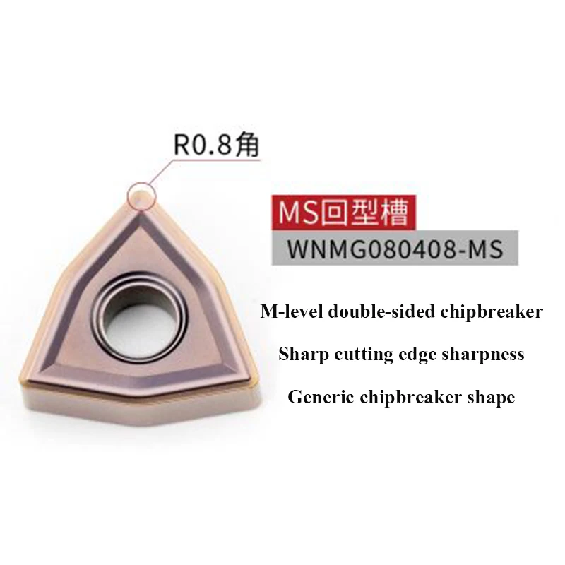 New 10pcs/Lot Carbide Inserts WNMG080408MS KT930 Internal Turning Tool WNMG080408 Tokarnyy Tools For CNC Milling Cutter | Инструменты