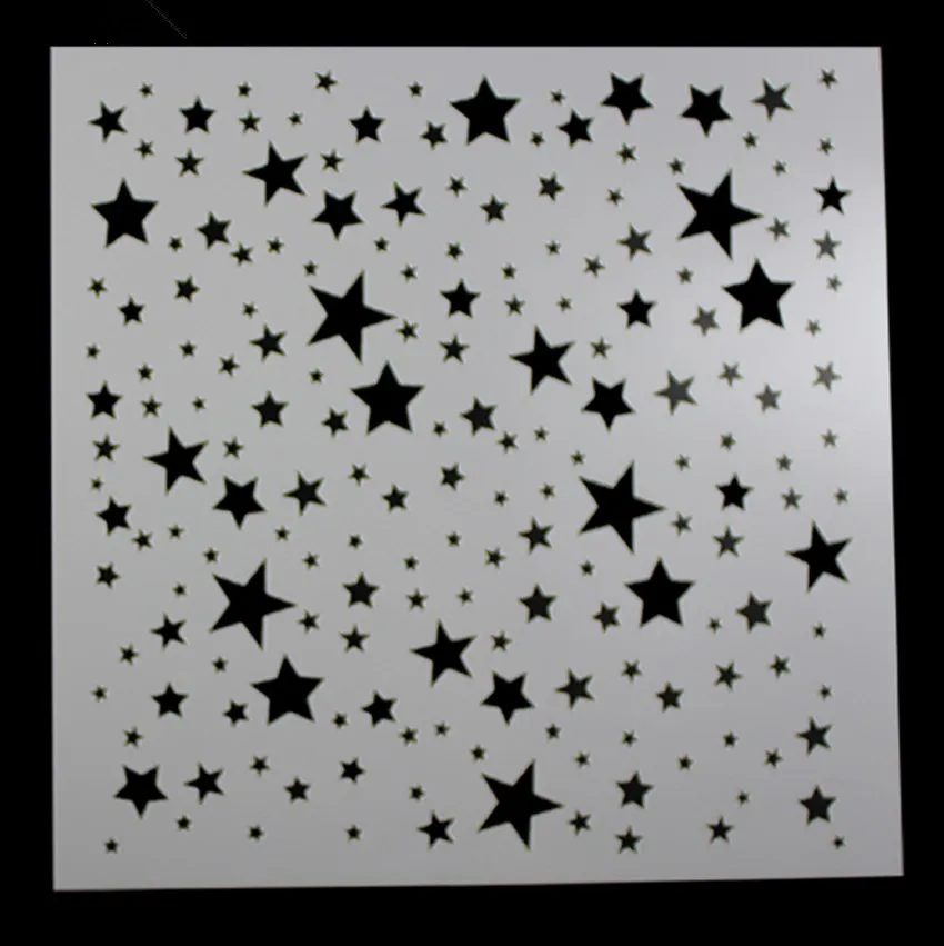 

Stars Emboss Fondant Cake Stencil Mould Border Side Lace Icing Sugarcraft Decor