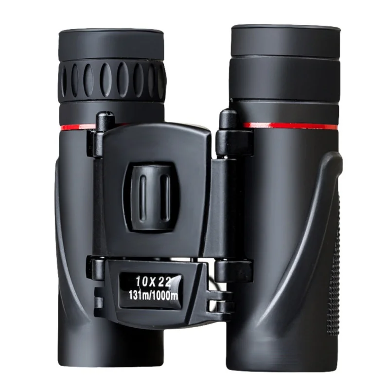 المهنية HD 10X22 الصيد العسكرية جيب مناظير مناظير عالية الجودة التكبير الليلية تلسكوب خفيفة الوزن