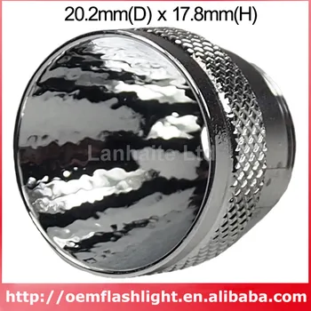 

20.2mm(D) x 17.8mm(H) OP Aluminum Reflector For Cree XP-G