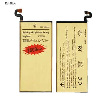 

Ronlibw 5Pcs 3600mAh EB-BG930ABE For battery Replacement Battery For Samsung Galaxy S7 G9300 SM-G930 G930V G930A G930T