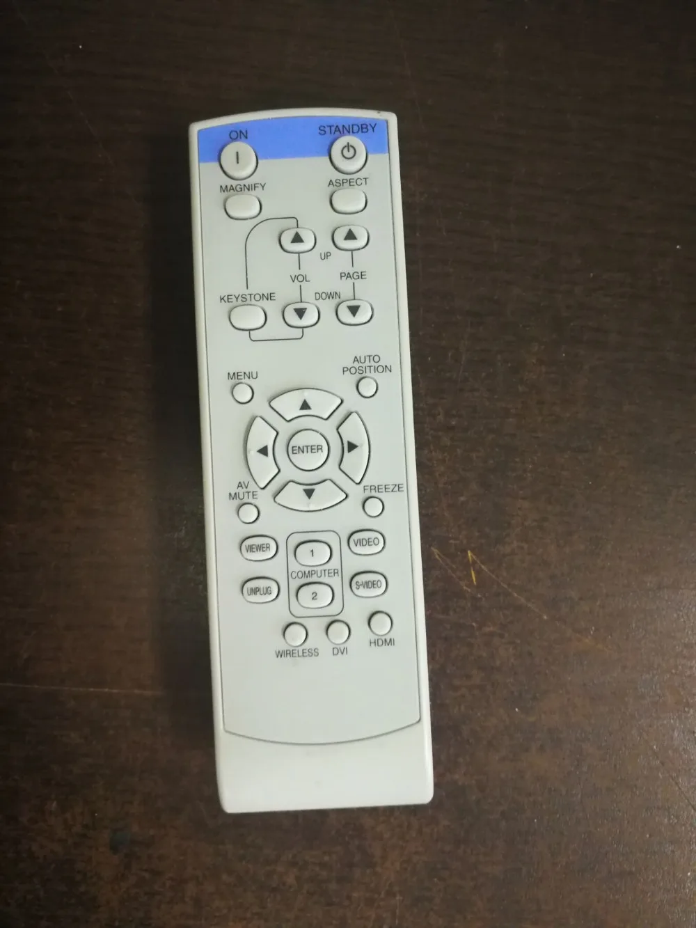 

100% Original projector remote for Mitsubishi LVP-FD630U WD620U/XD600/XD600LP/XD600U projector