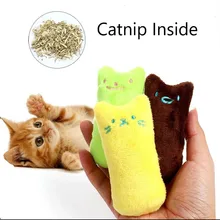 Teeth Grinding Catnip Toys Funny Interactive Plush Cat Toy font b Pet b font Kitten Chewing