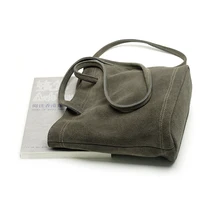 New design Shoulder Handbag Women Real Split Suede Leather bucket Bag Leisure small Top-handle Bags Lady Casual Crossbody lauwoo women crocodile embossed cow leather handbag female leisure casual lady crossbody shoulder bag messenger top handle bags