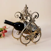 1 шт. новейшая рекламная Европейская Винная стойка, железные качели для украшения вина, креативные винные держатели для бутылок J2058