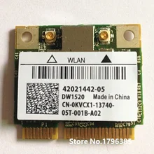 SSEA Новая Беспроводная карта для Broadcom BCM43224 BCM943224HMS 300 Мбит/с 802.11a/b/g/n Половина мини-карта pci-e для DELL DW1520