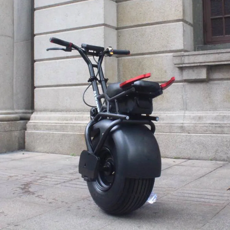 single wheel electric bike