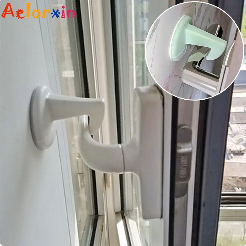 

1Pcs Child Protection Door Stop Silicone Crash Pad Protect Doors Handle Hook Fixed Door Handle Door Stop Lock Child Safety