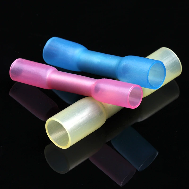 

200PCS Mixed Seal Heat Shrink Terminals Connector Crimp Cable Electrical Wire Set Solder Sleeve Insulated Butt Connectors