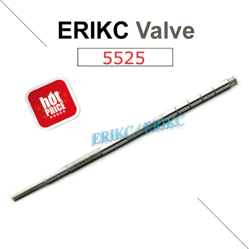 

ERIKC 095000-7780 Slivery injector valve rod 5525 common rail 095000-7781 diesel fuel injection stem valve assy length 117.7mm