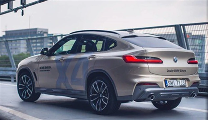 Алюминиевый сплав Багажник На Крышу для BMW X4 G02 2018 2019 2020 балка рельсов поддержки для багажа Топ поперечный бар рейку коробки