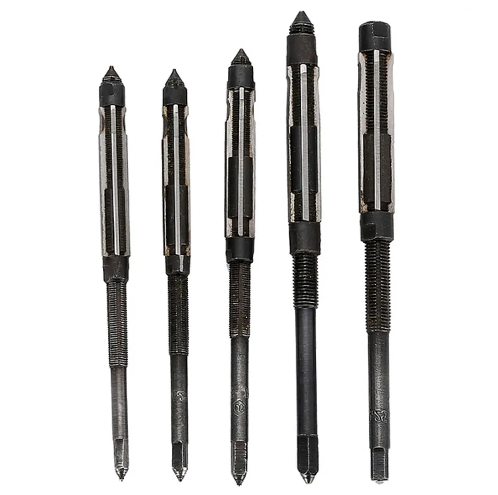 5 Pcs Hand Reamer Set Adjustable HSS Hand Tools 6.25 6.75 6.75 7.25 7.
