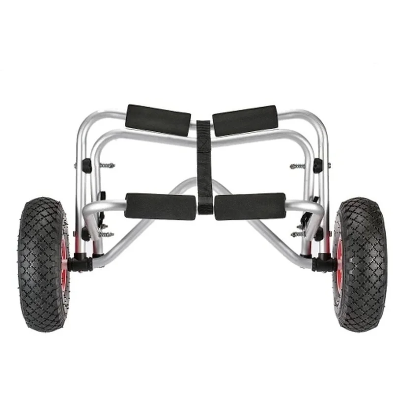 

15% 75KG Loading Capacity Foldable Kayak Carrier Trolley Energy-saving Two-wheeled Carrier Cart for Kayak Canoe Boat