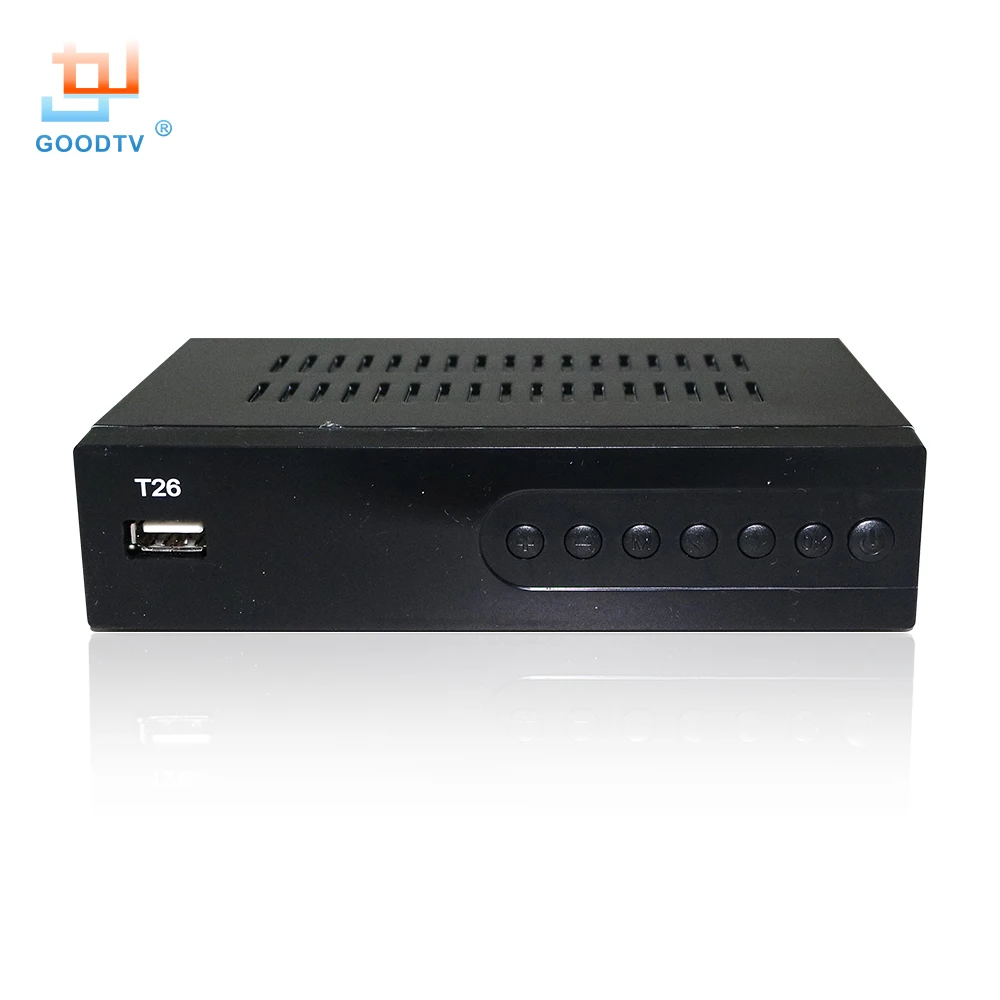 U2C USB DVB T2 Wifi TV Tuner DVB-T2 Receiver Full-HD 1080P Digital Smart TV Box Support MPEG H.264 I PTV Built-in Russian manual