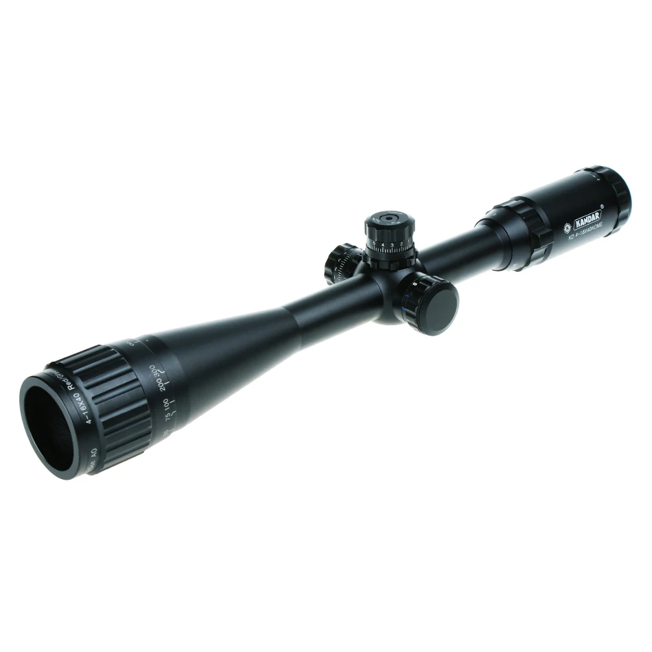 

4-16x40 AOME Russian Tactical Riflescope Hunting Optics RGB Rifle Scope AR15 Gun Sights