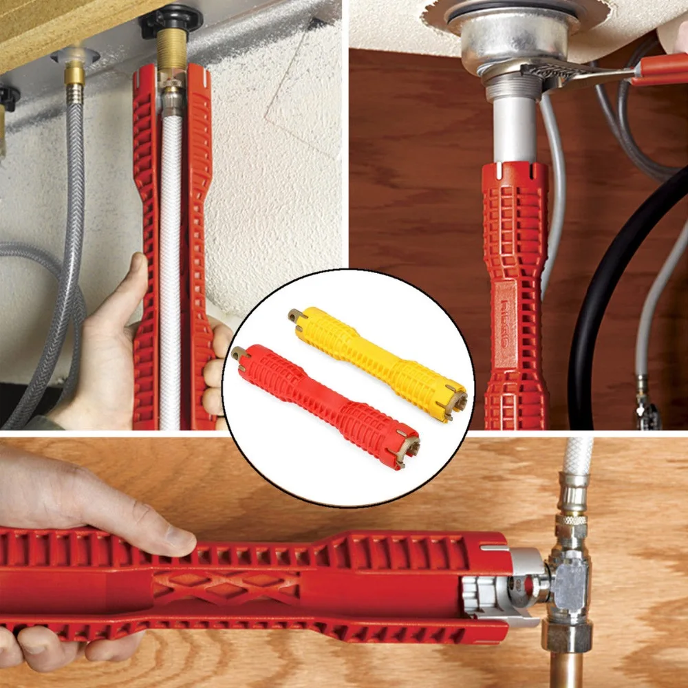 Multifunctional Wrench Home Kitchen Bathroom Faucet and Sink Installer