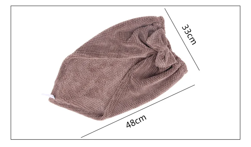 SINSNAN одноцветное мягкое быстросохнущее полотенце из микрофибры для волос, супервпитывающее банное полотенце для макияжа, универсальная шапка для волос для женщин, волшебное полотенце