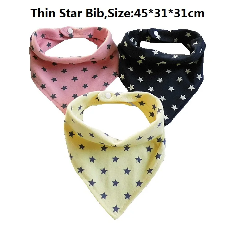 Star baby bib scarf