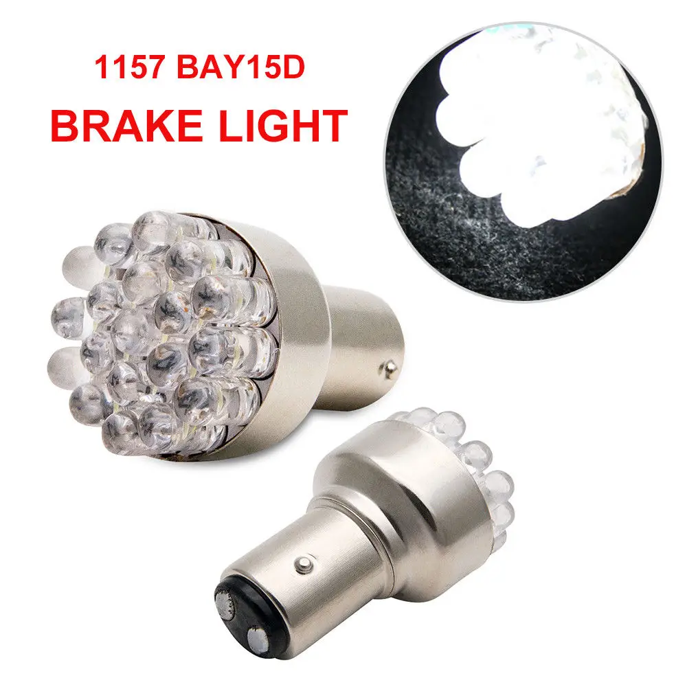 

10PCS 15mm steering signal 1157 1156/2409-BA15S 12V3 colors available
