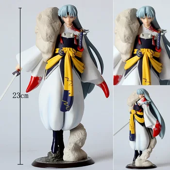 

Huong Anime 23CM Inuyasha Sesshoumaru PVC Figure Collectible Model Toy Gift Doll