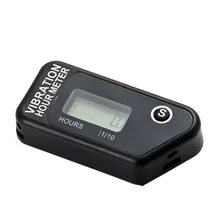 Водонепроницаемый сбрасываемый вибрации беспроводной счетчик моточасов для мотоциклов jet ski морской трактор реактивный катер велосипед ямы газонокосилка бензопилой