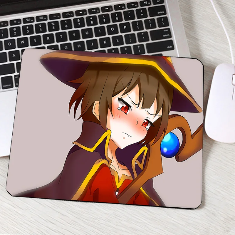 Mairuige милые японские аниме Популярные персонажи Megumin девочки Pc компьютерные коврики для мыши 250x290x2 мм мягкий резиновый коврик для мыши - Цвет: 220X180X2MM