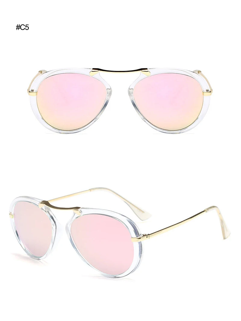 2018 New Goggle Fashion Clear Sunglasses (18)