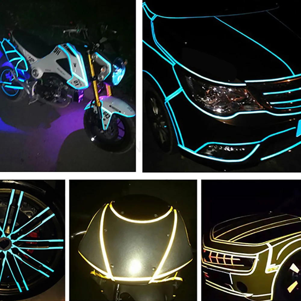 Светоотражающая лента для автомобиля 2 см * 5 м|reflective tape|reflective tape stickerstape reflective |