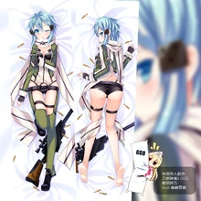 50X150CM Life sized Sword Art Online SAO Sinon cartoon Japan font b anime b font wall