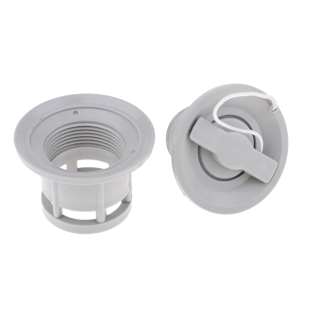6 Holes Air Valve Screw Cap  Air Valve Adapter Cap Replacement for Inflatable Boats Raft Kayak Airbed Outdoor 