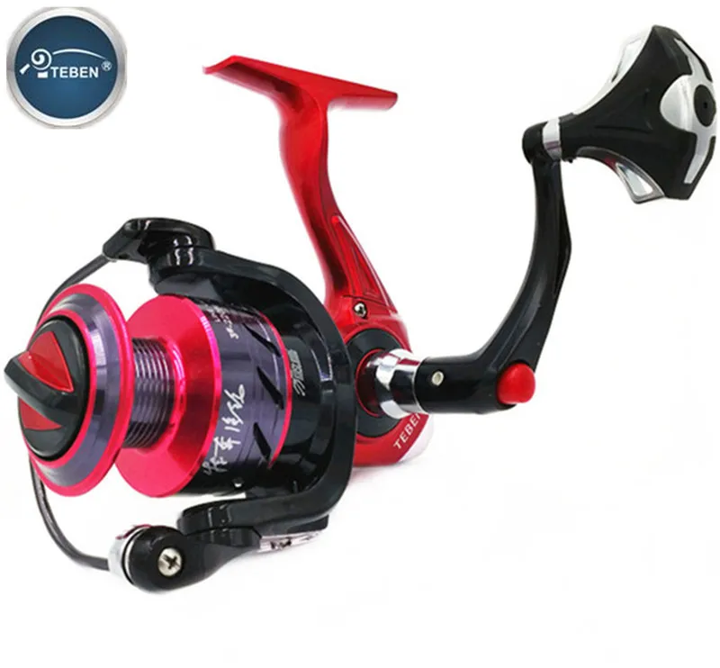 TEBEN Waterproof Saltwater Spinning Reel 11BB Speed Ratio 5.11 Drag Force 10kg 200 500 Model