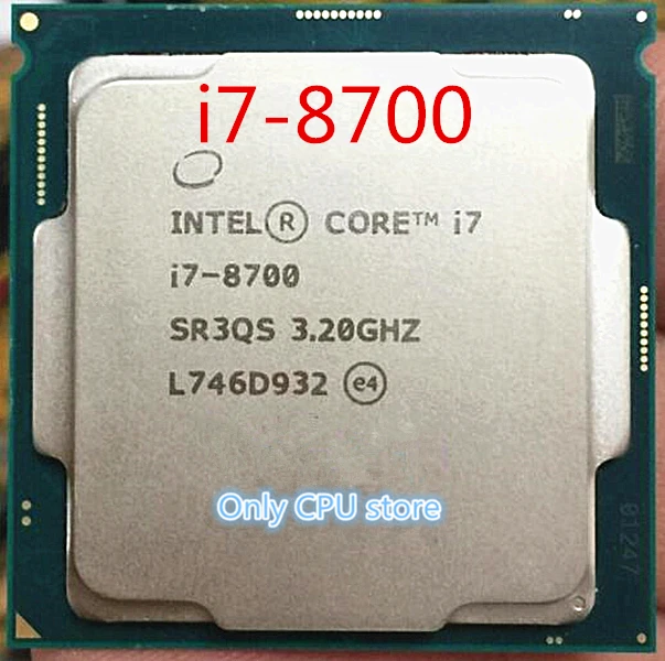 Intel CPU Corei7-8700 3.20GHZ - PCパーツ